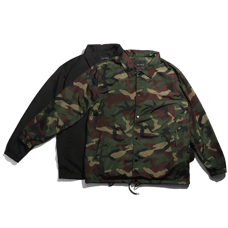 Lightweight Fashion Mens Nylon Windbreaker Jackets Trainning Casual Sportswear Outwear Outdoor Coaches Jacket for Men