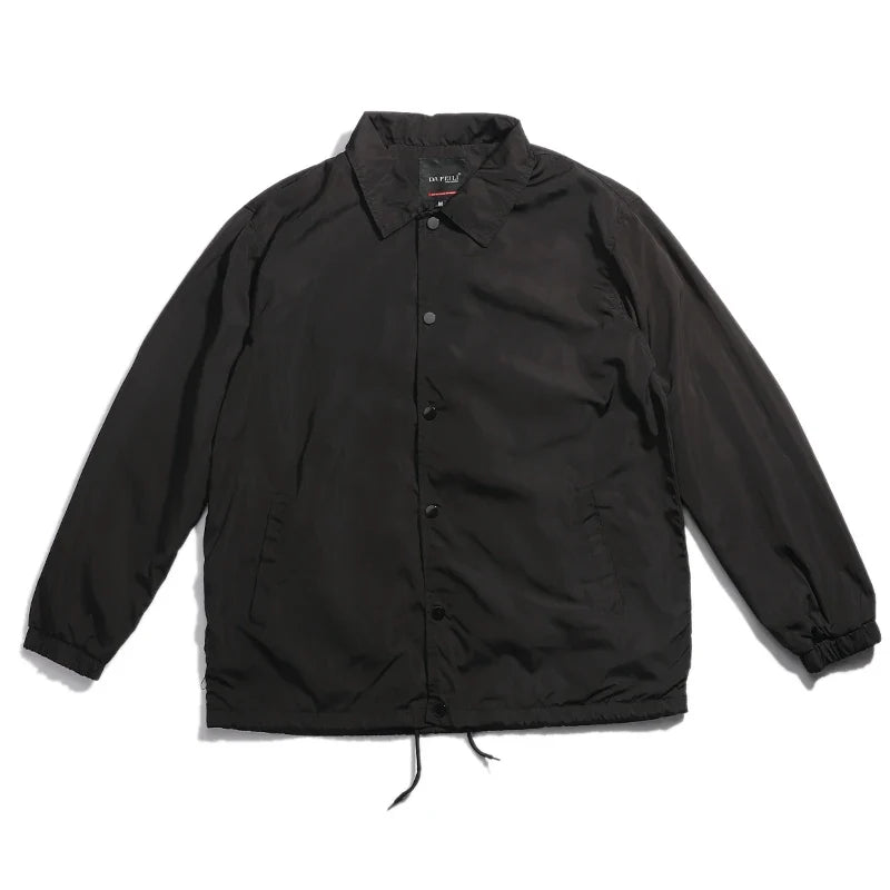 Lightweight Fashion Mens Nylon Windbreaker Jackets Trainning Casual Sportswear Outwear Outdoor Coaches Jacket for Men