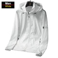 Men's Lightweight Windbreaker Hiking Jacket with Zip Pockets
